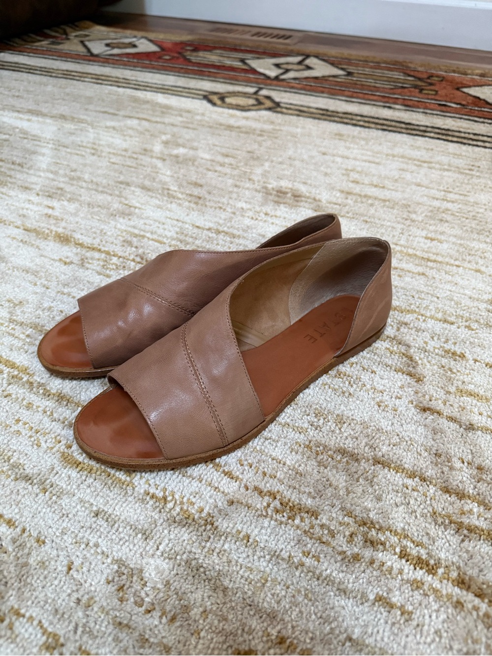 1. STATE Celvin open-toe d’Orsay flat